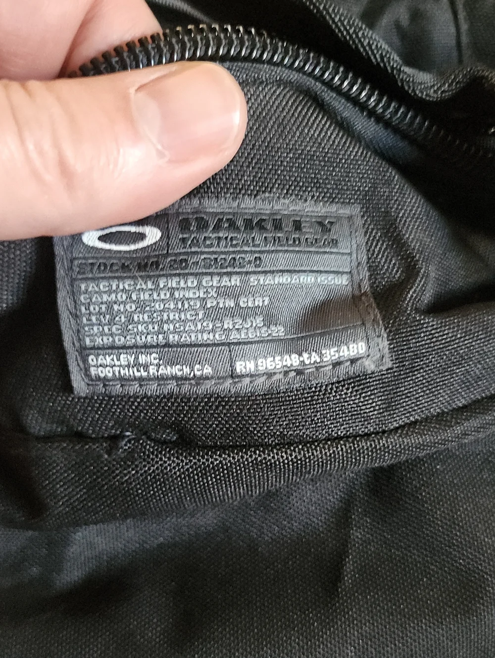 Vintage Oakley Panel Backpack